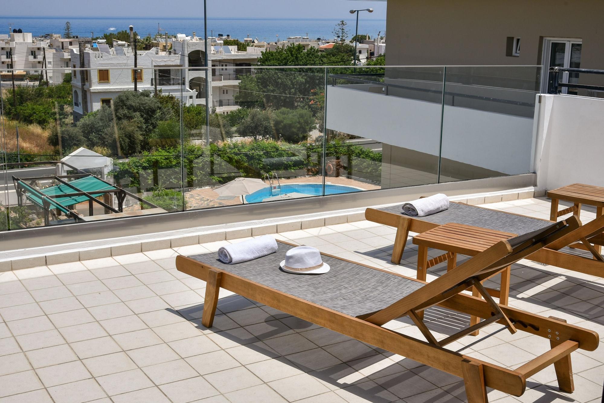 Iraklis Apartments Stalís Exterior photo